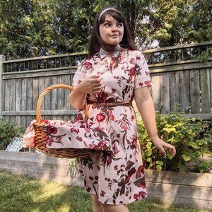 Vintage 1970s Cottagecore Dress Set